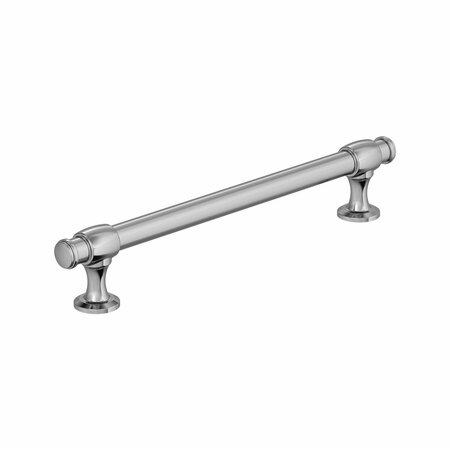 AMEROCK Winsome 6-5/16 inch 160mm Center-to-Center Polished Chrome Cabinet Pull BP3677126